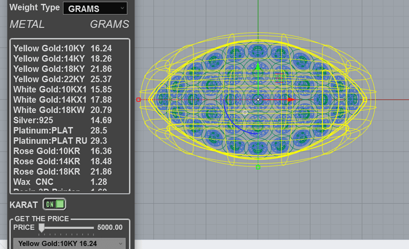 High-Quality Ring Model with Diamonds for Jewelry Makers