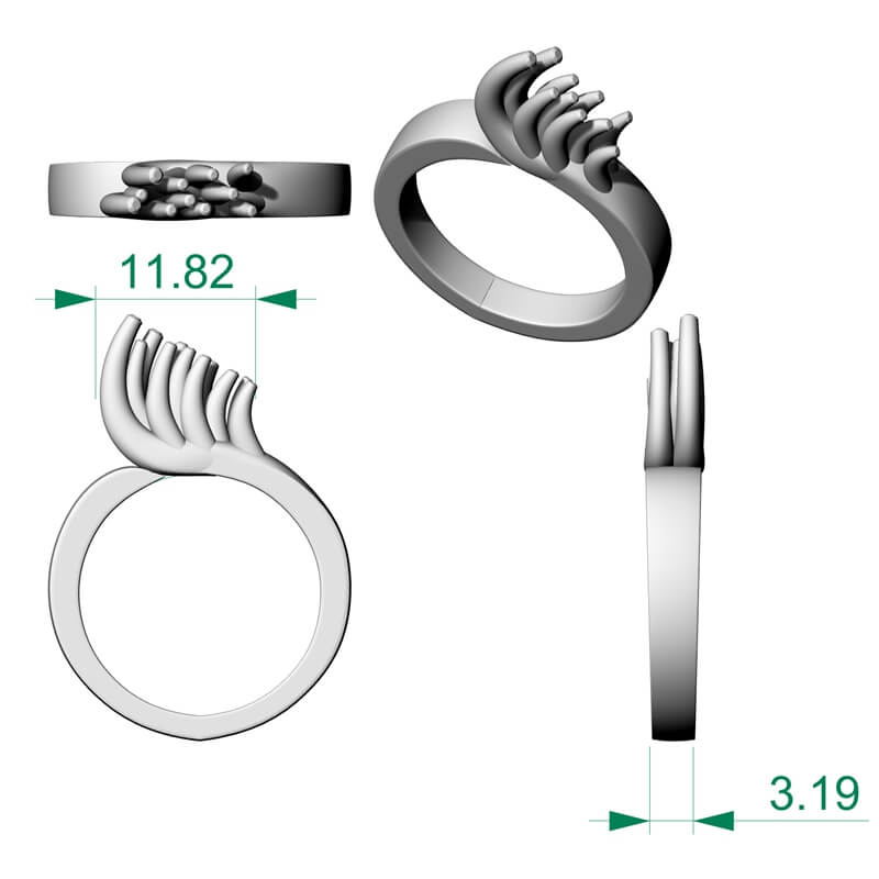 High-Quality Ring Model for Jewelry Makers